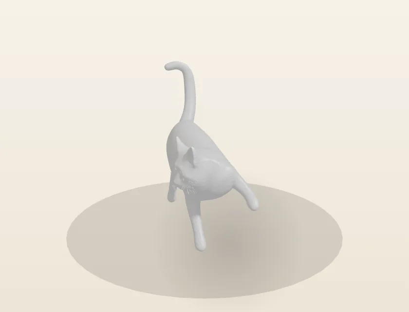 桌面猫 · 三维原型